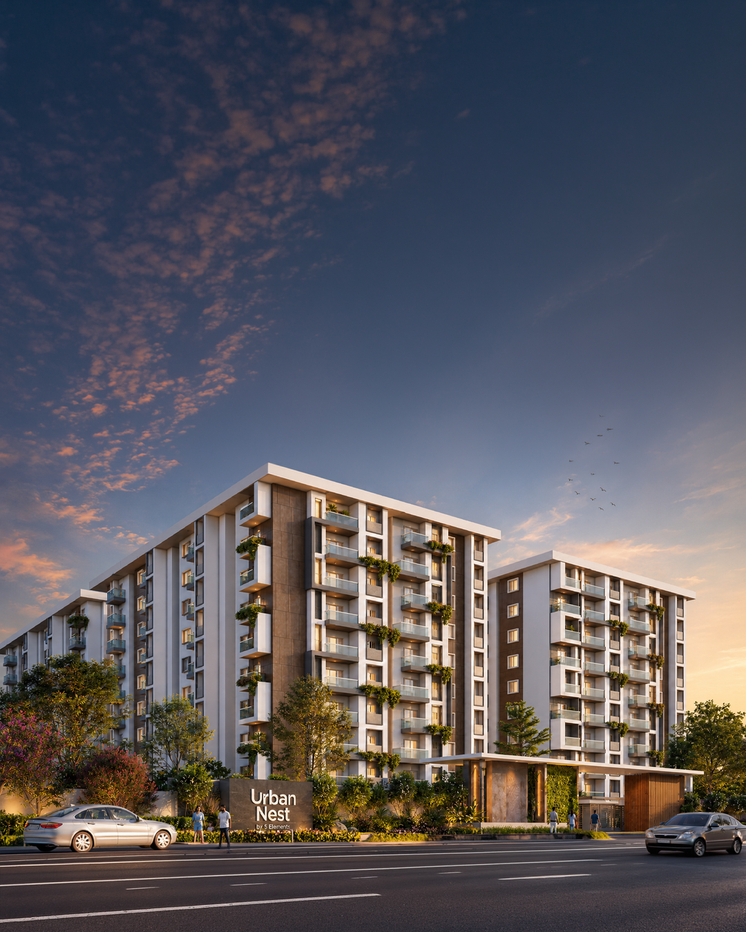 Urban Nest by 5 Elements — East and North facing Vastu apartments, Kambipura, Mysore Road